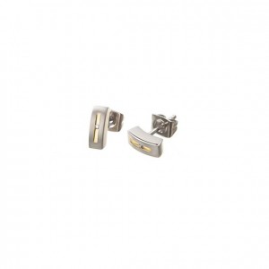 BOCCIA TITANIUM OORSTEKERS MET 0.01 CT BRILJANT - 60642 - 0515-01