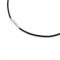 BOCCIA COLLIER LEER MET TITANIUM SLUITING 2.0MM 42CM - 8684 - 0805-0242-42CM
