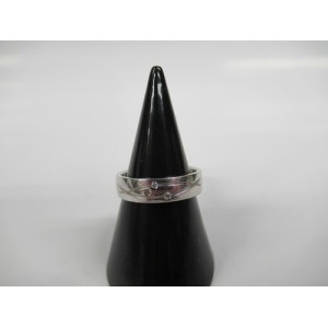 ALLER SPANNINGA ZILVEREN RING MET 3 X 0.01 BRILJANT MT54 - 72195 - Z15-MT54