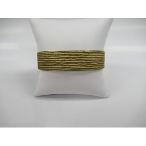 GOUDEN ARMBAND, PLAT MET RELIEF 16.7MM 18.5CM - 77841 - 4019441-18.5CM