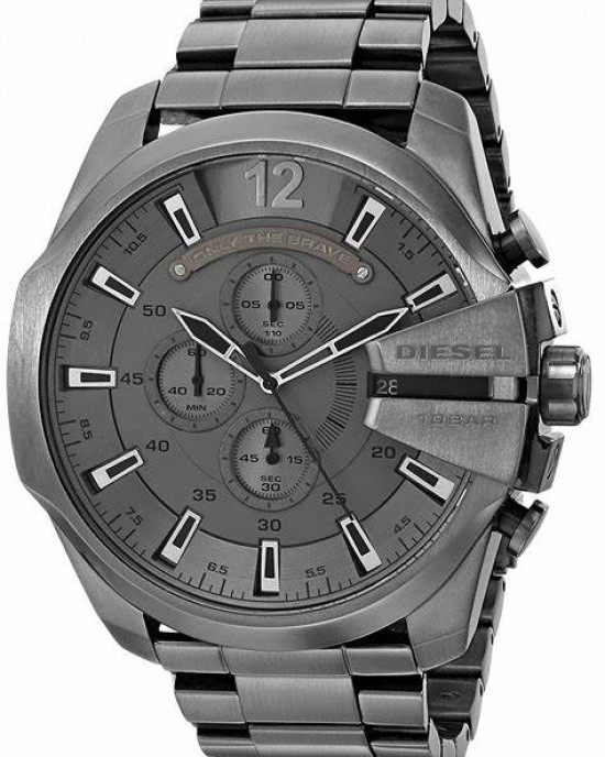 DIESEL HORLOGE, MEGA CHIEF, GUNMETAL 51MM DZ4282 - 8654 - DZ4282