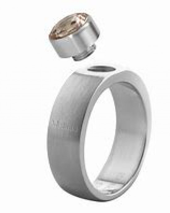 MELANO RING "STURDY/STAAL" SERIE - 908008 - STURDY RING