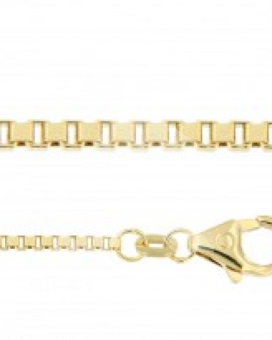 GOUDEN COLLIER VENETIAANS 0.8MM 45CM * - 75715 - VIN0172-45CM