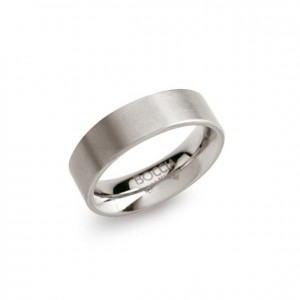 BOCCIA TITANIUM RING GLAD 6MM MT60 - 12026 - 0101-0160-MT60