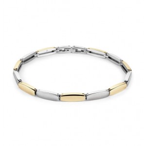 BOCCIA TITANIUM ARMBAND BICOLOR 4MM 21CM - 84699 - 03063-02