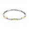 BOCCIA TITANIUM ARMBAND BICOLOR 4MM 21CM - 84699 - 03063-02