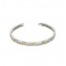 BOCCIA TITANIUM ARMBAND BICOLOR MET LANGE EN KORTE SCHAKELS 21CM - 83372 - 0371-02
