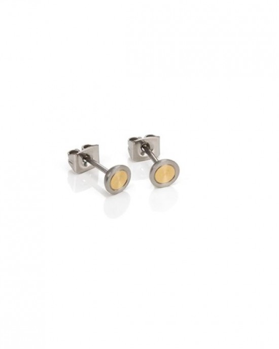 BOCCIA TITANIUM OORSTEKERS BI-COLOR - 77383 - 0541-02