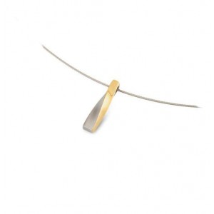 BOCCIA TITANIUM HANGER BICOLR GEDRAAID 4.3X21.5MM - 83378 - 07018-02