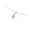 BOCCIA TITANIUM HANGER BICOLR GEDRAAID 4.3X21.5MM - 83378 - 07018-02