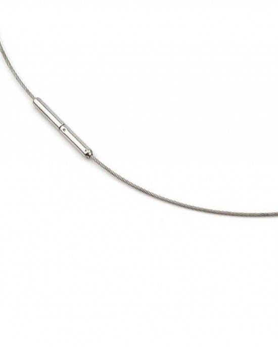 BOCCIA STALEN COLLIER MET TITANIUM SLUITING 45CM - 65106 - 0802-0145-45CM