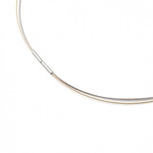 BOCCIA TITANIUM COLLIER 3 STRENGEN WAARVAN 1 DOUBLE 42CM - 63237 - 0804-0242-42CM