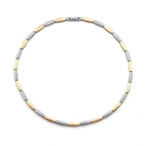 BOCCIA TITANIUM COLLIER BICOLOR 4MM 45CM - 84695 - 08082-02
