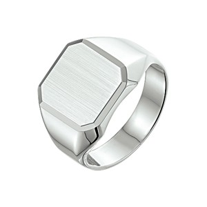ZILVEREN ZEGELRING MT56 - 61183 - 1006137-MT56