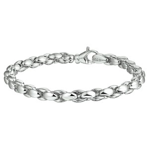 ZILVEREN ARMBAND RIJSTEKORREL  5.5MM 19CM - 73058 - 1320415-19CM