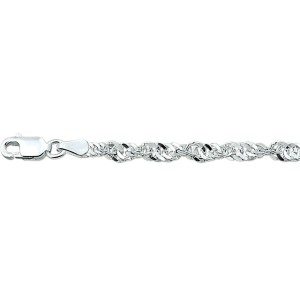 ZILVEREN ARMBAND SINGAPOUR 3.5MM 19CM - 79910 - 1321807-19CM