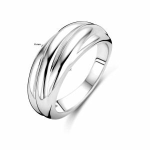 ZILVEREN RING MET BAAN MOTIEF MT60 - 82318 - 1338296-MT60