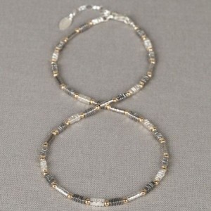 JÉH JEWELS ZILVEREN COLLIER  ZILVER/OXY GOLDFILLED 42CM - 71673 - 19286-42CM