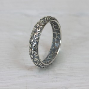 JÉH JEWELS ZILVEREN RING OXY LITTLE FLOWER POWER MOTIEF MT56 - 82369 - 20989-MT56