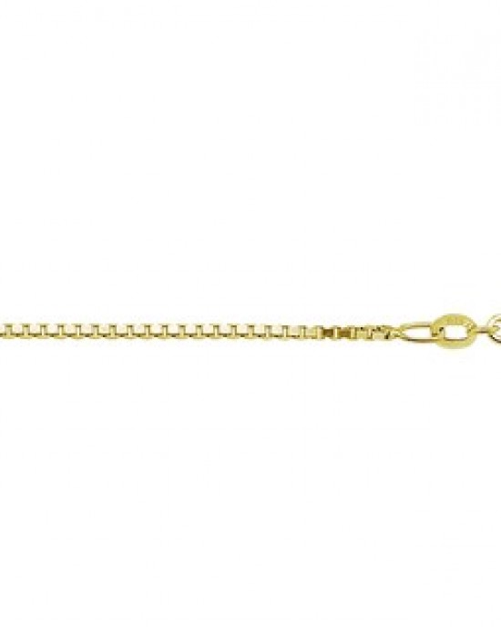 DOUBLE COLLIER VENETIAANS 1.2MM 45CM  (Geen garantie op plating) - 73248 - 3100969-45CM