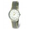 BOCCIA HORLOGE TITANIUM BICOLOR BAND EN KAST, WITTE PLAAT MET CIJFERS EN DATUM, SAPPHIRE GLAS 50M - 81028 - 3158-02