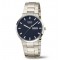 BOCCIA HORLOGE TITANIUM BAND EN KAST BLAUWE PLAAT MET DAG/DATUM AANDUIDING EN SAFFIERGLAS 39MM 50M - 82615 - 3649-02