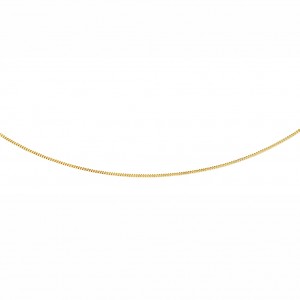 FJORY GOUDEN ARMBAND GOURMET MET ZILVEREN KERN 4.0MM 19CM - 77926 - 40-G0419-19CM