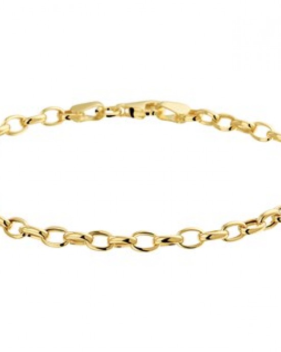 GOUDEN ARMBAND ANKER 3.5MM 18.5CM - 78027 - 4019494-18.5CM