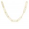 GOUDEN COLLIER ANKER ( PAPERCLIP) 4.0MM 45.5CM - 77852 - 4022867-45CM