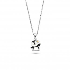 BELLINI ZILVEREN HANGER INCL. COLLIER MET HANGER PINGUIN - 80334 - 574052