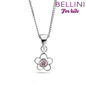 BELLINI ZILVEREN HANGER BLOEM MET ZIRCONIA INCL. COLLIER - 82397 - 574060