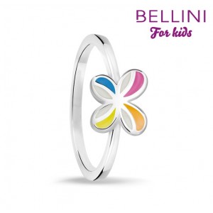 BELLINI ZILVEREN RING, VLINDER MULTICOLOR MT42 - 71580 - 57902242-MT42