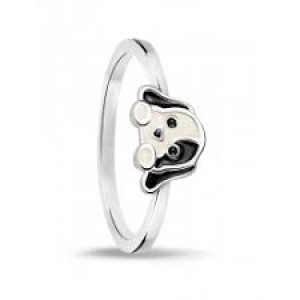 BELLINI ZILVEREN RING HONDJE MT44 - 80329 - 57904844-MT44