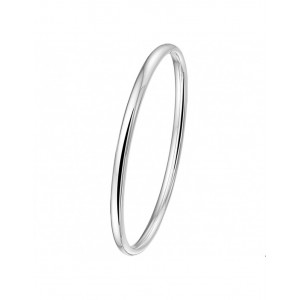 ZILVEREN SLAVENARMBAND DOP (BOL/BOL) 4MM 60MM - 68373 - 1001343