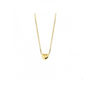 GOUDEN COLLIER ANKER MET HART 5.6MM 1.0MM 38-40CM - 78067 - 4018337