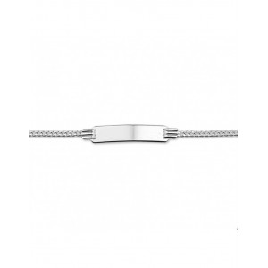 ZILVEREN GRAVEERARMBAND GOURMET 4.8MM 13-15CM - 78293 - 1327370