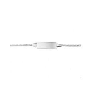 ZILVEREN GRAVEERARMBAND GOURMET 5MM 9-11CM - 78314 - 1327734