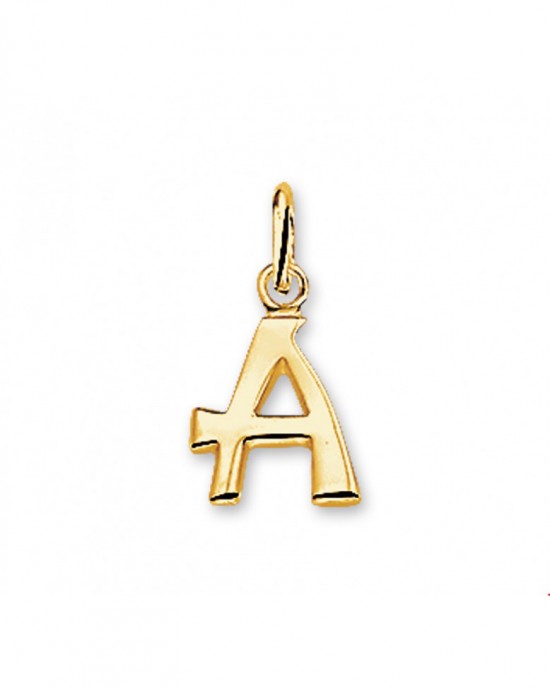 GOUDEN HANGER LETTER A 13X8.5MM - 78352 - 4018416