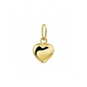 GOUDEN HANGER HART BOL 6.5X5.5MM - 78353 - 4018468