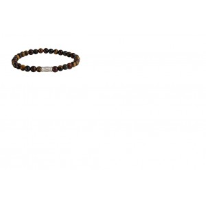 AZE JEWELS STALEN ARMBAND NATUURSTEEN, ROCKY MOUNTAINS 6MM 19CM - 83481 - AZ-BS603-A-190