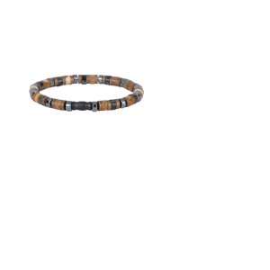 AZE JEWELS STALEN ARMBAND NATUURSTEEN,RANGER PEAK DISC 6MM 19CM - 83482 - AZ-BS622-A-190