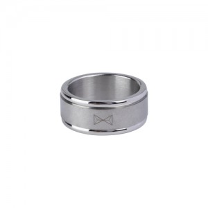 AZE JEWELS STALEN RING SPHERE INOX MT60 - 80928 - AZ-RG003-A-019-MT60