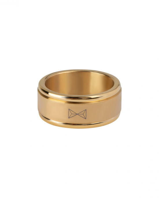 AZE JEWELS STALEN RING SPHERE DOUBLE MT63 - 81428 - AZ-RG003-D-020-MT63