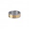 AZE JEWELS STALEN RING TWO TONE INOX/DOUBLE MT66 - 80962 - AZ-RG004-B-021-MT66