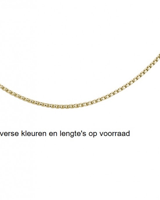 MELANO FRIENDS STALEN COLLIER "JODIE" STAAL 40CM - 73668 - FN06SS40000-40CM