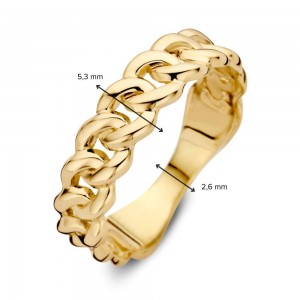 GOUDEN RING GOURMET 5.3MM MT60 - 82384 - RE107742-60-MT60