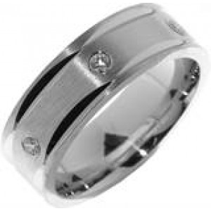MERCI-DUET ZILVEREN RING MET ZIRKONIA MT56 - 63159 - V27Z-MT56