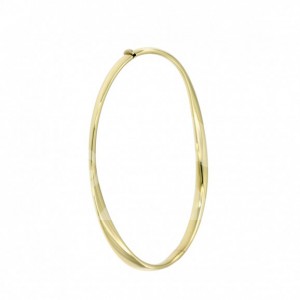 GOUDEN SLAVENARMBAND MET SLAG 4.0MM 64MM - 75660 - VIJ0396-64MM