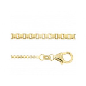 GOUDEN COLLIER VENETIAANS 0.8MM 45CM - 75715 - VIN0172-45CM
