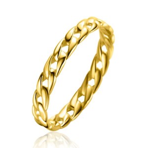 ZINZI GOUDEN RING GOURMET 3.0MM MT54 - 82499 - ZGR448-54-MT54